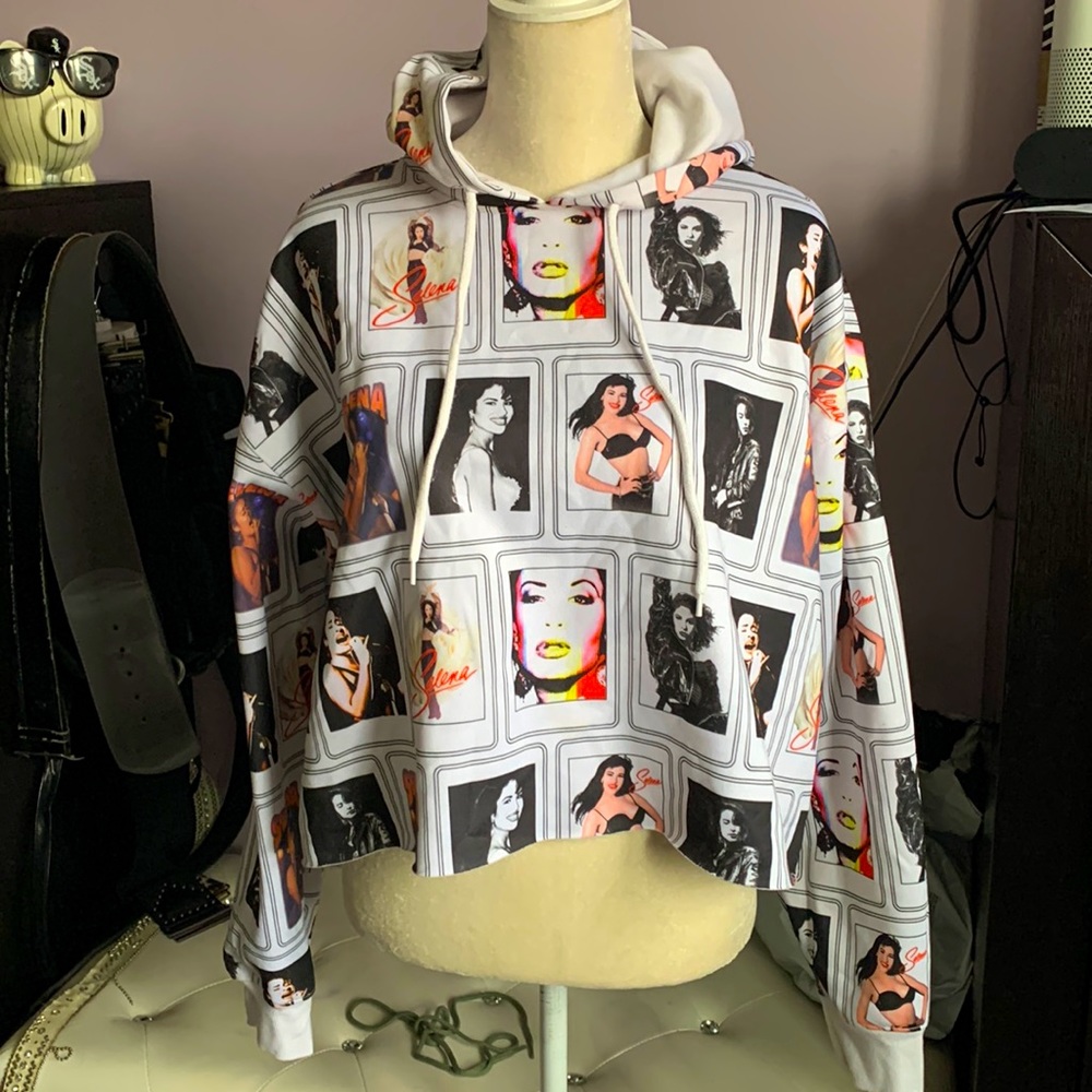 Selena crop sweater 1X